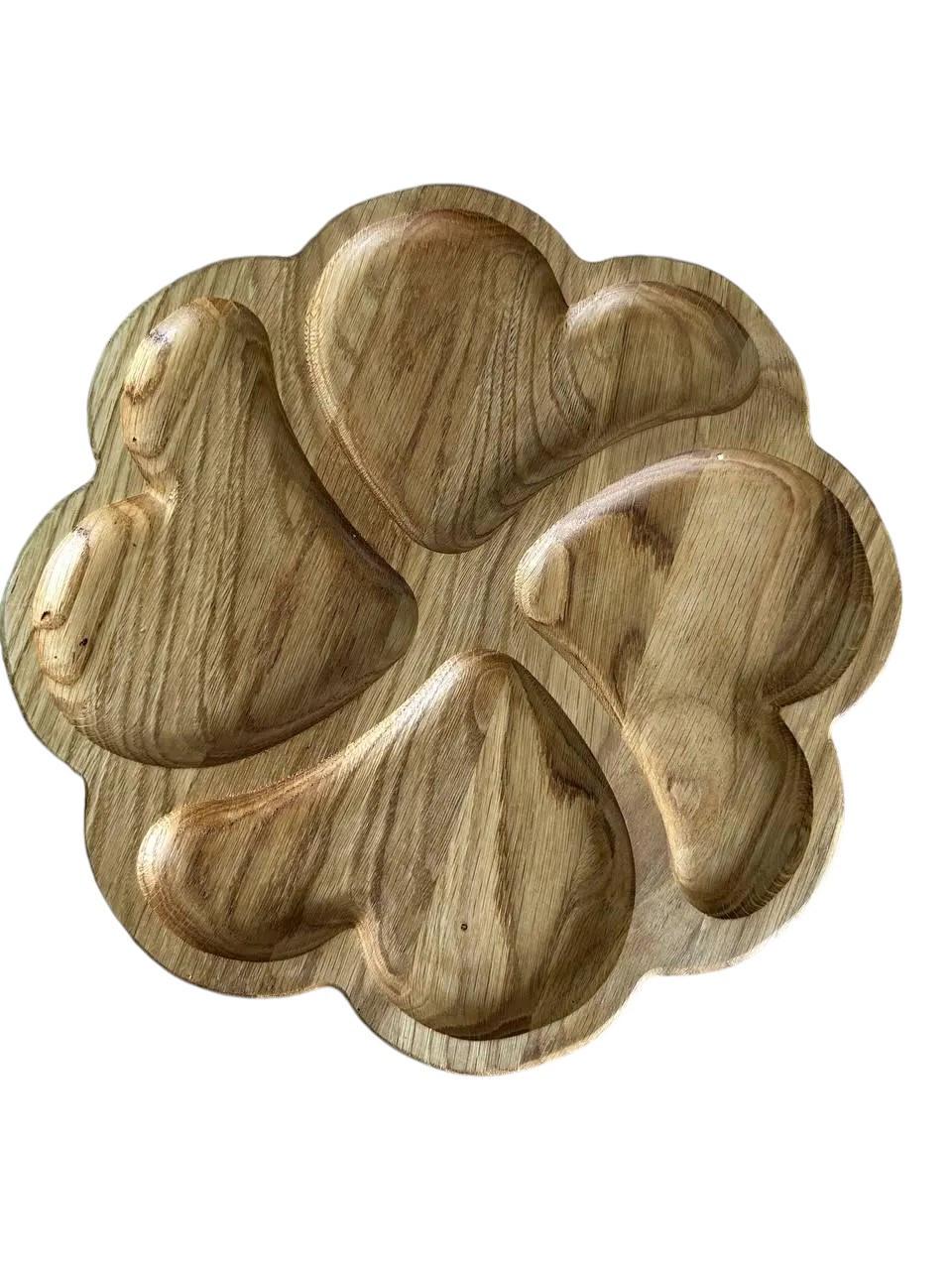 Менажница дубовая Четырехлистник 30 см (1838586020)