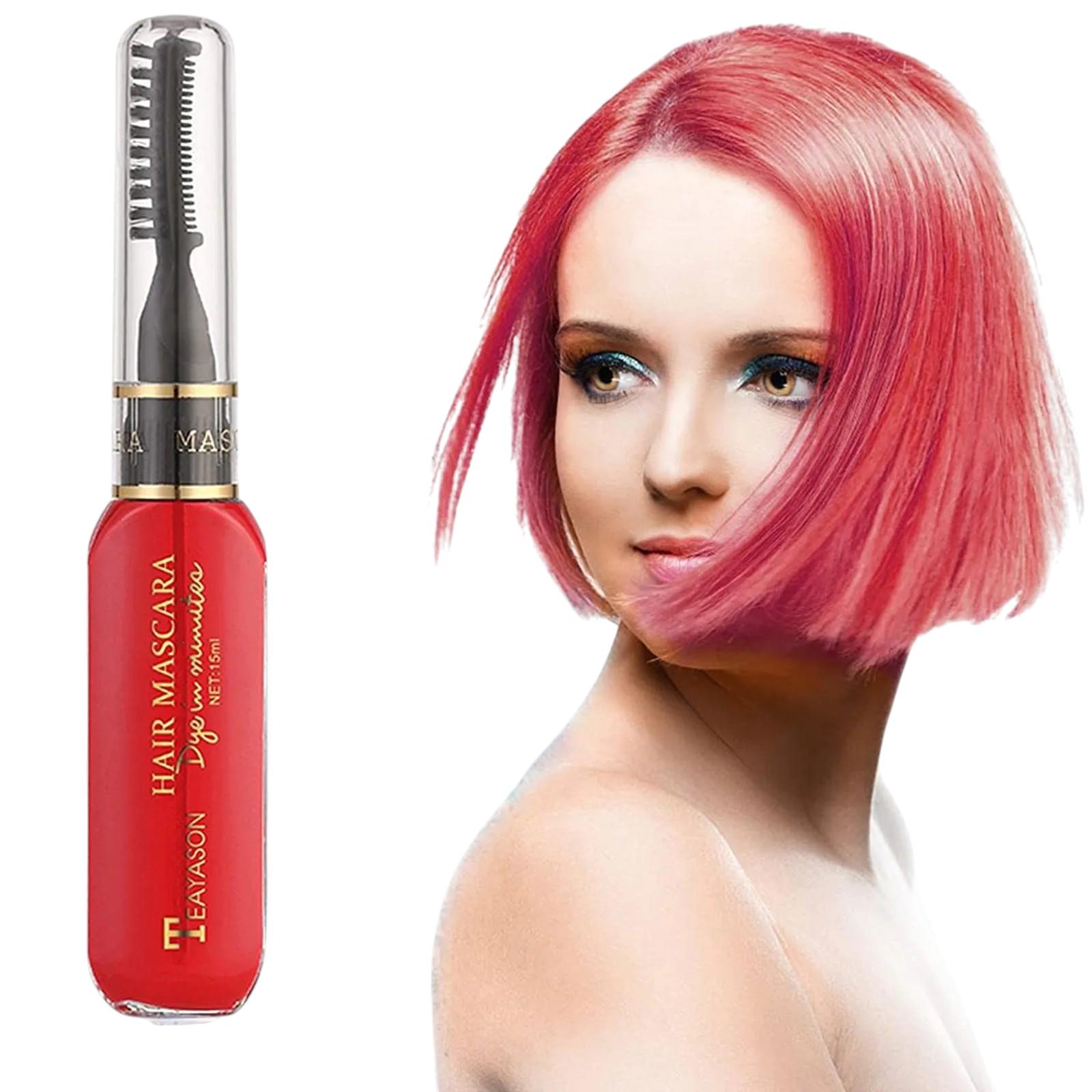 Фарба для волосся тимчасова що змивається Червоний 03 - фото 3