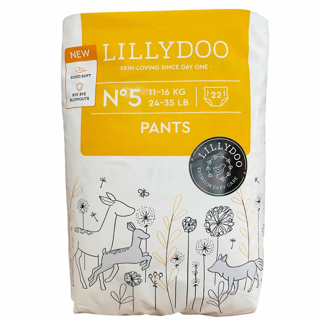 Підгузки-трусики Lillydoo 5 11-16 кг 22 шт. (2686046371) Підгузки-трусики Lillydoo 5 11-16 кг 22 шт. (2686046371)