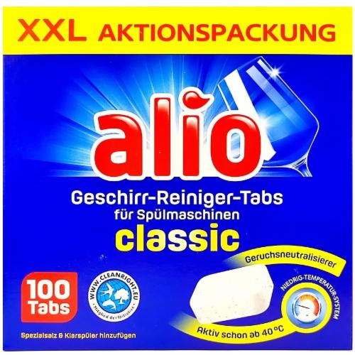 Таблетки для посудомоечной машины Alio Classic 100 tabs 1320 г (35151494)