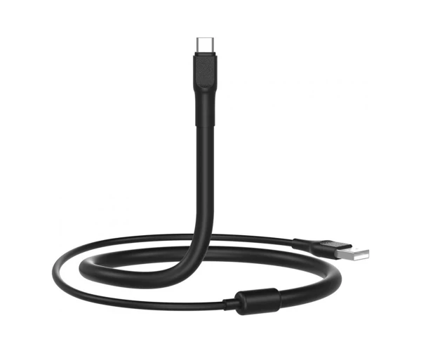 Кабель USB Xo NB195 2в1 USB to Type-C 1,2 м Black