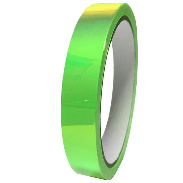 Обмотка обруча Tuloni Holographic Tape 1,5 см х 33 м Неоновый Зеленый (6936116102864)