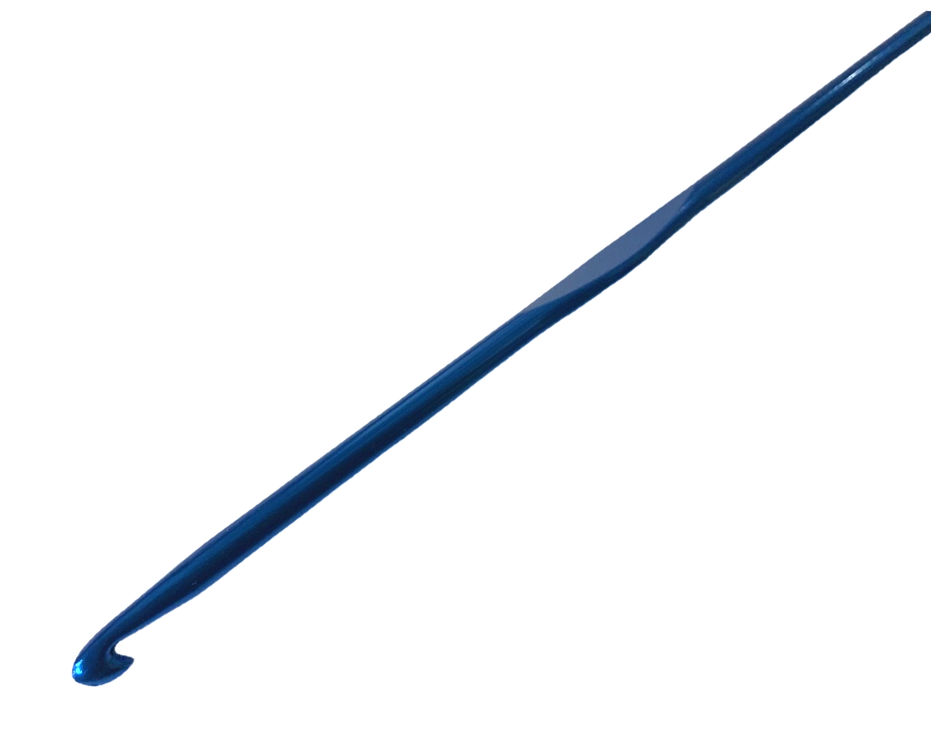 Крючок для вязания, двусторонний, d = 3/4 мм, 13 см, цвет золотой
