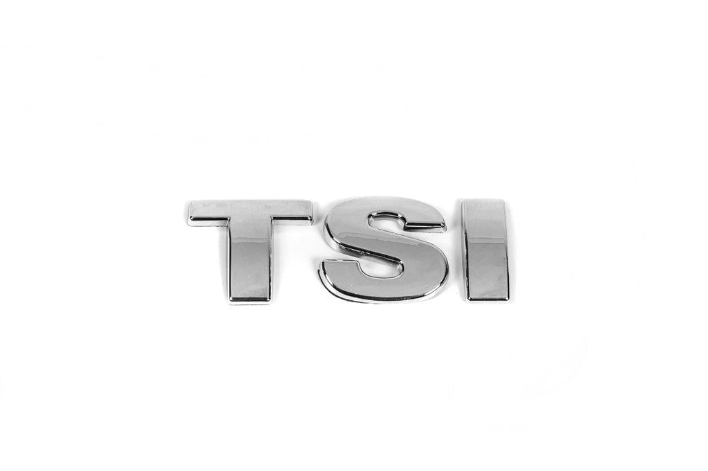 Надпись TSI Все хром Davs Auto для Volkswagen Golf 6 abs-пластик Хром