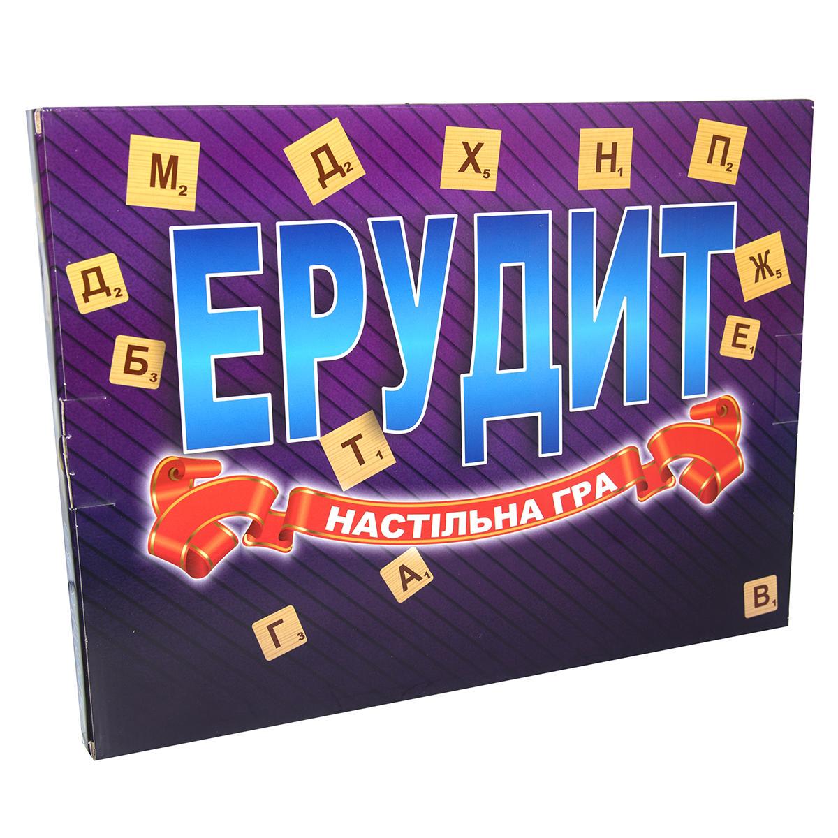 Настольная игра Strateg Эрудит укр. (30451)