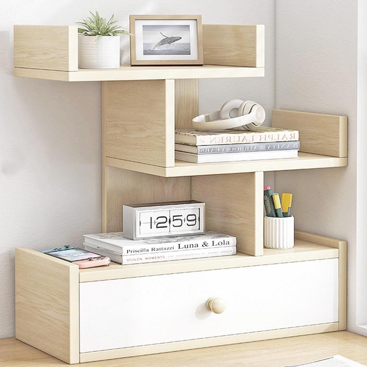 Полка книжная настольная из дерева Витель Бланже (КПА-029601)