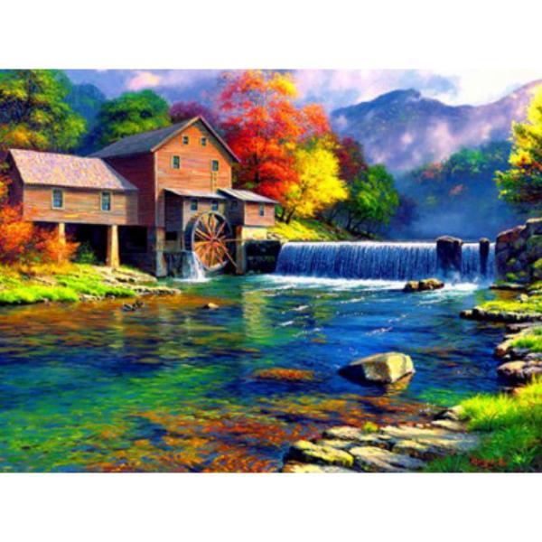 Раскраска по номерам Josef Otten Речная мельница 40х50 см на дереве (3231RAD-mt) Раскраска по номерам Josef Otten Речная мельница 40х50 см на дереве (3231RAD-mt)