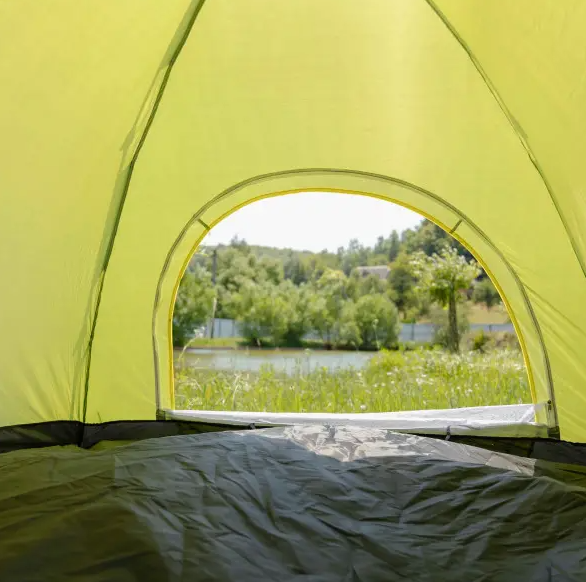 Намет туристичний двомісний 200х200х140 см Зелений (LU-019M) - фото 5