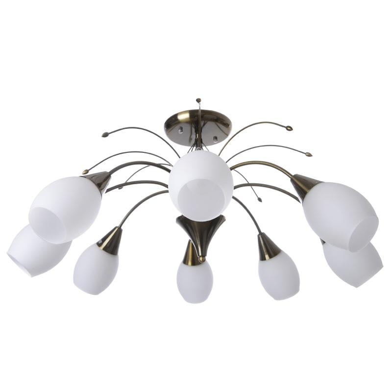 Люстра потолочная паук Brille LK-436S/8 E27 AB