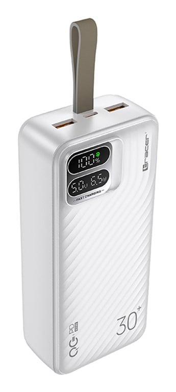 Повербанк Tracer Blaze 30000 mAh 65W White (TRABAT47506) Повербанк Tracer Blaze 30000 mAh 65W White (TRABAT47506)
