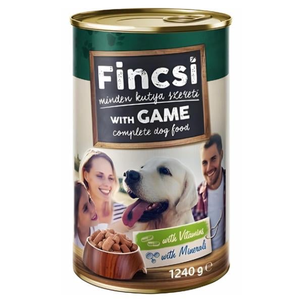 Консерва для собак Fincsi дичина 1240 г Зелений (000024508)