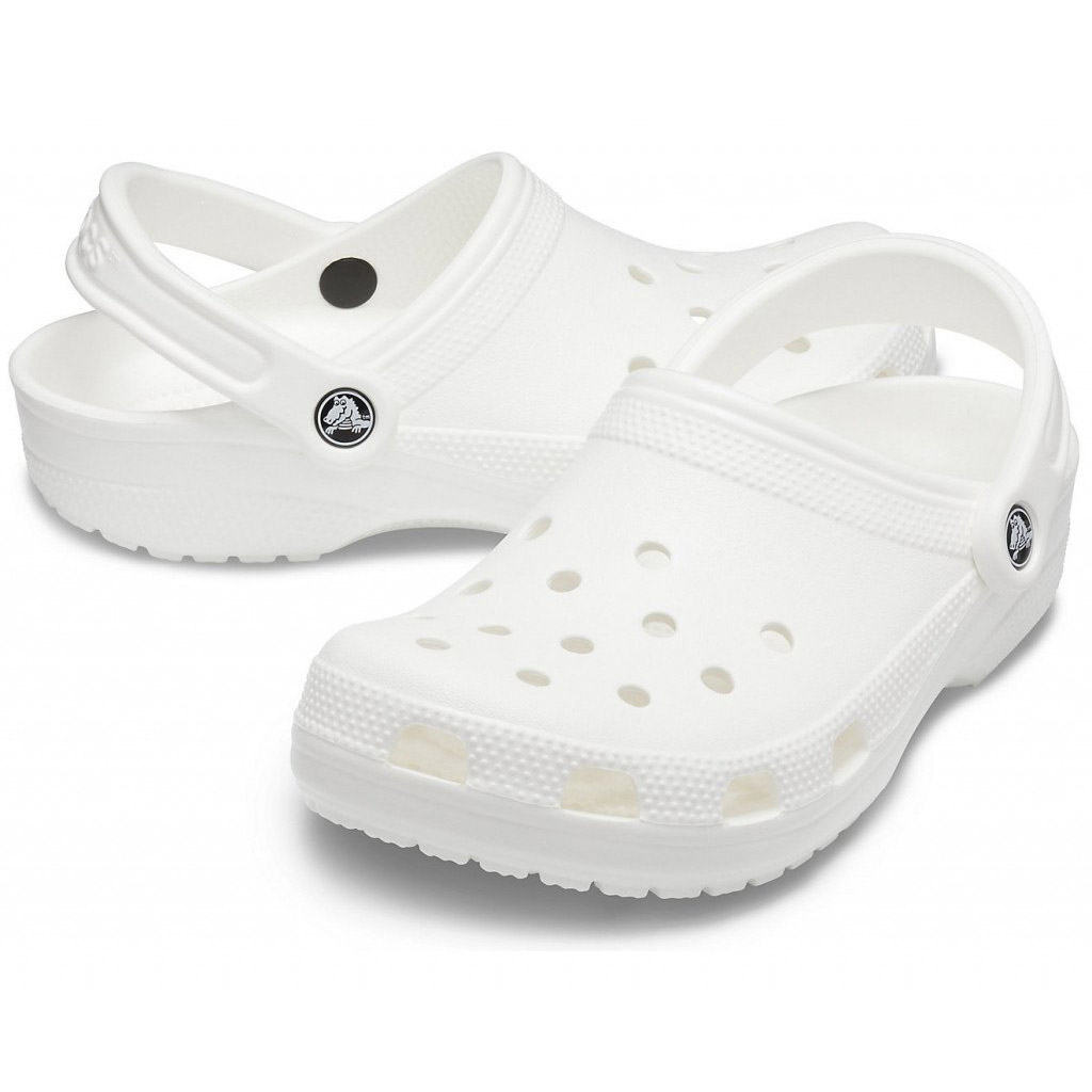 Кроксы Crocs Classic White M9-W11 р. 41-42 26,3 см Белый - фото 2