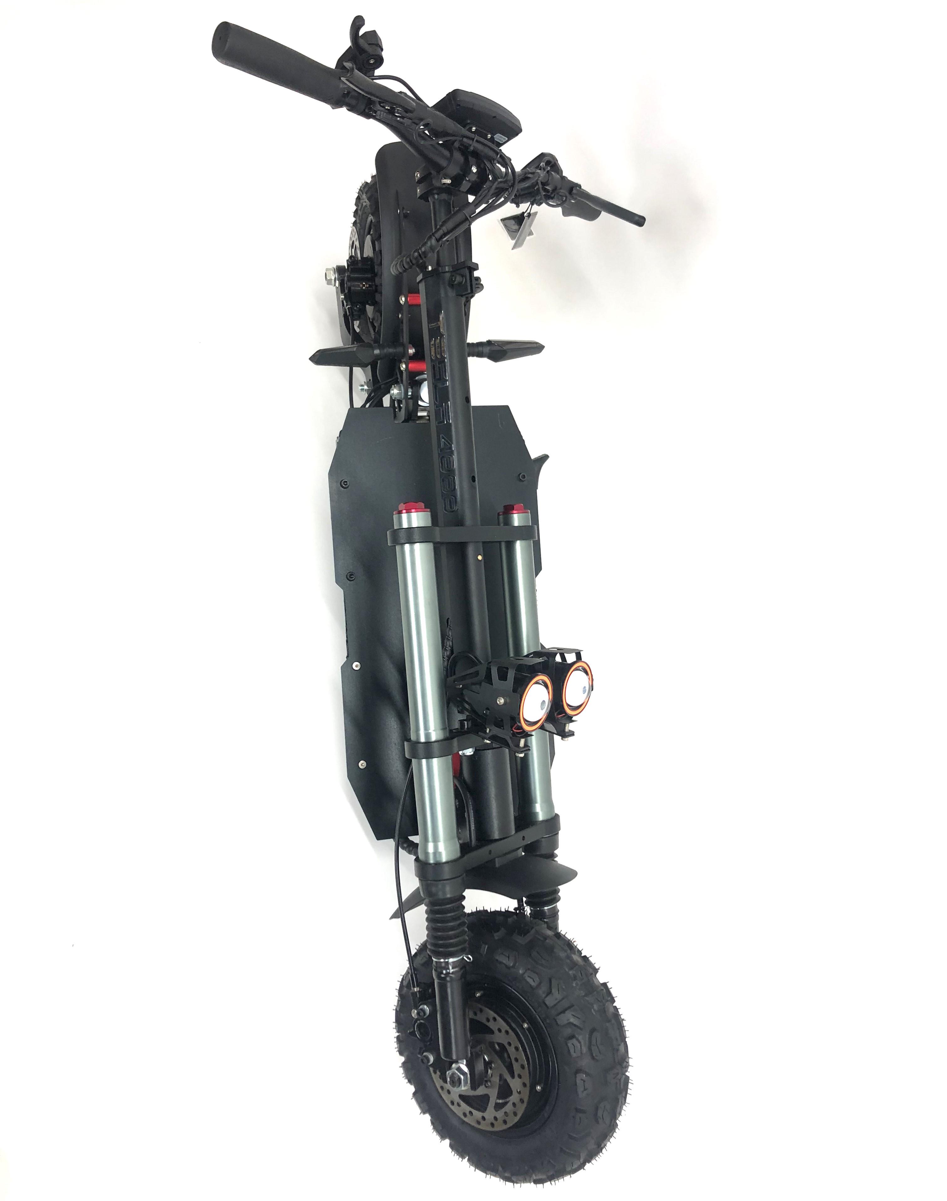 Електросамокат TESLA 4000 3000W х2 60V 30Ah NFC ключ - фото 7