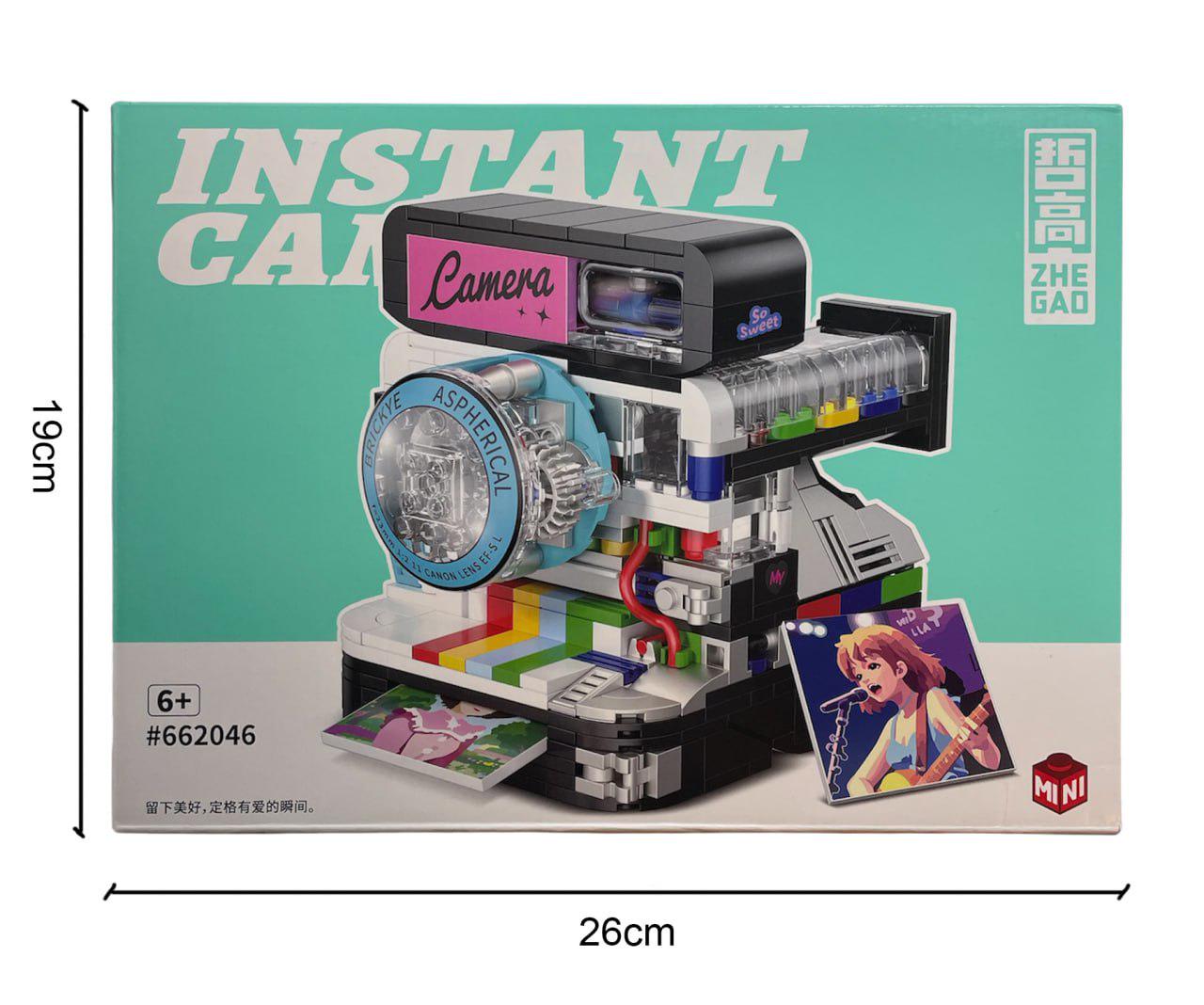 Конструктор фотоаппарат Instant Camera для детей и взрослых 478 деталей - фото 4 Конструктор фотоаппарат Instant Camera для детей и взрослых 478 деталей - фото 4
