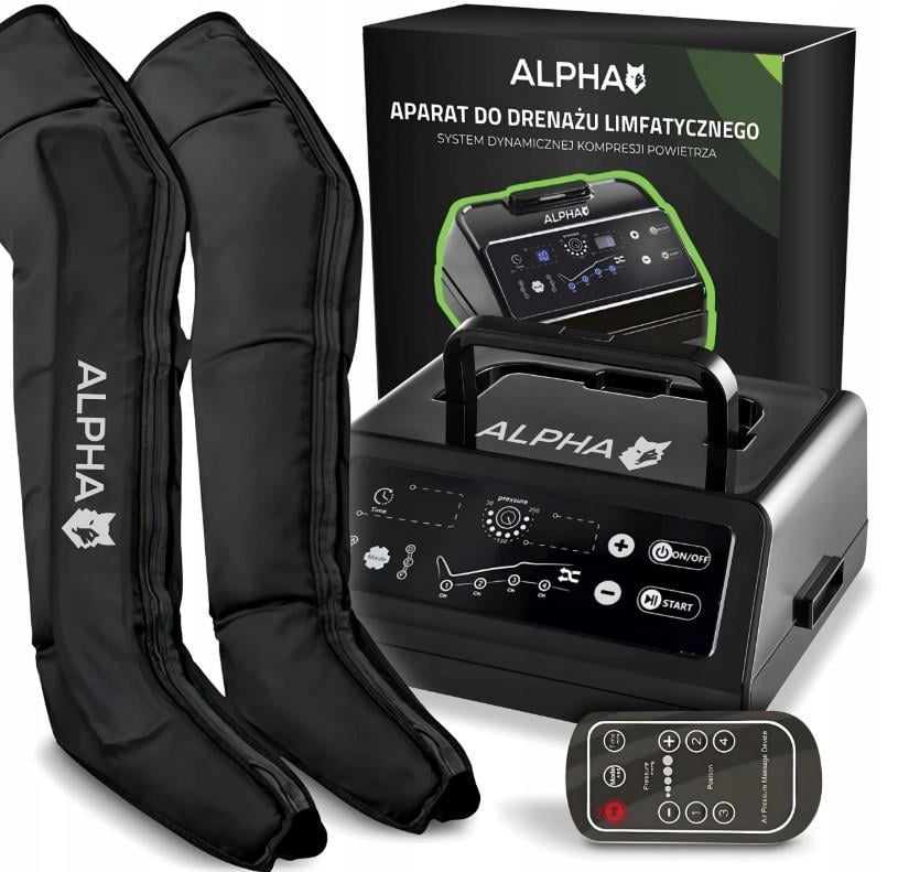 Лимфодренажный массажер Alpha аппарат для прессотерапии и лимфодренажа (29071208)