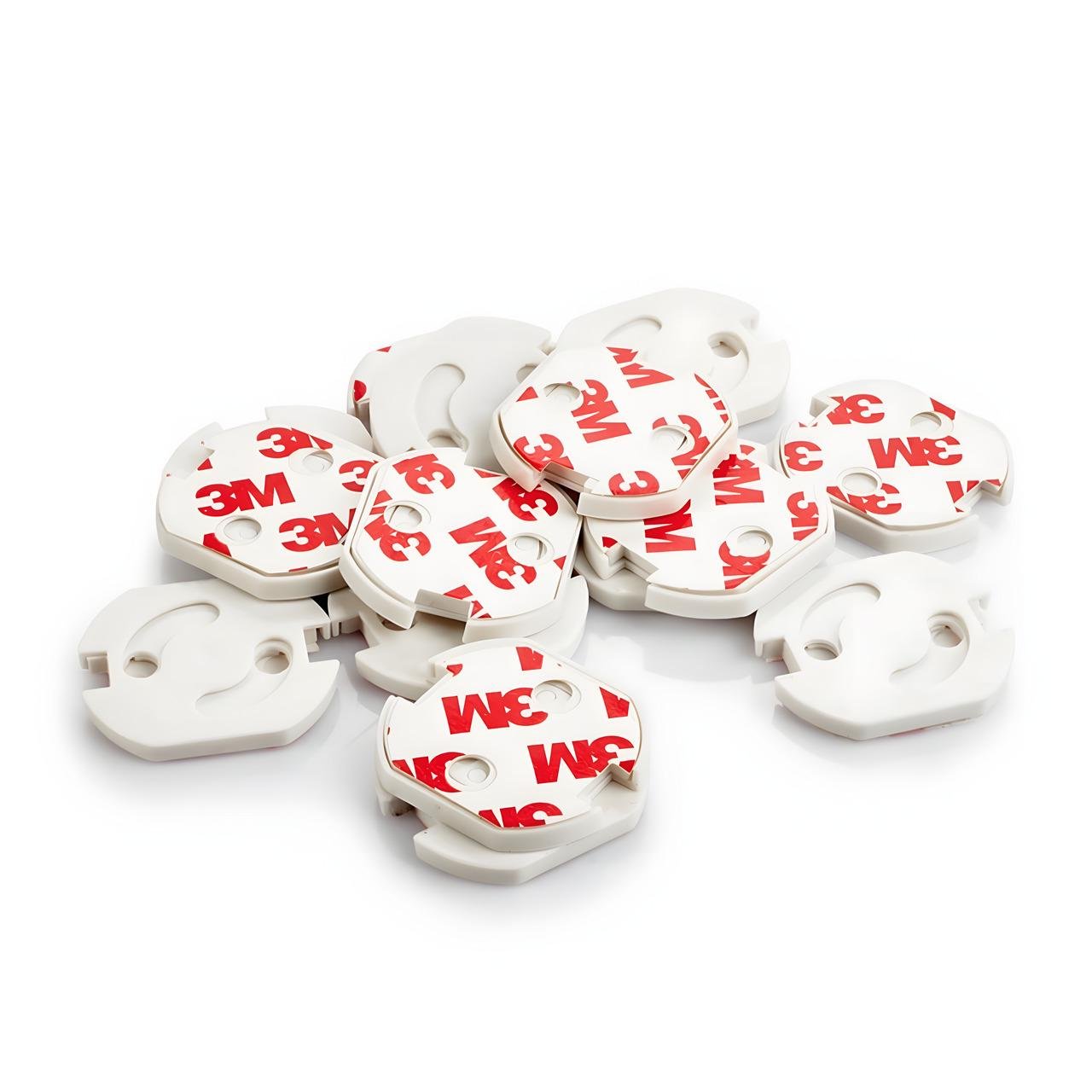 Заглушки для розеток автоматичні для безпеки дітей 20 шт. Білий