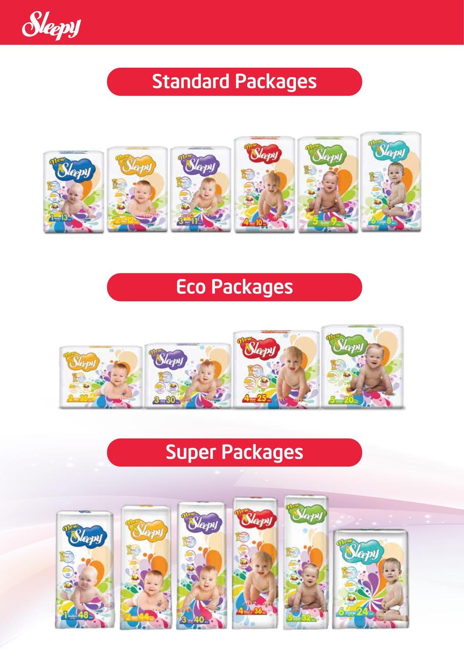 Подгузники детские Sleepy XL 6 (16+кг) 24 шт. - фото 3