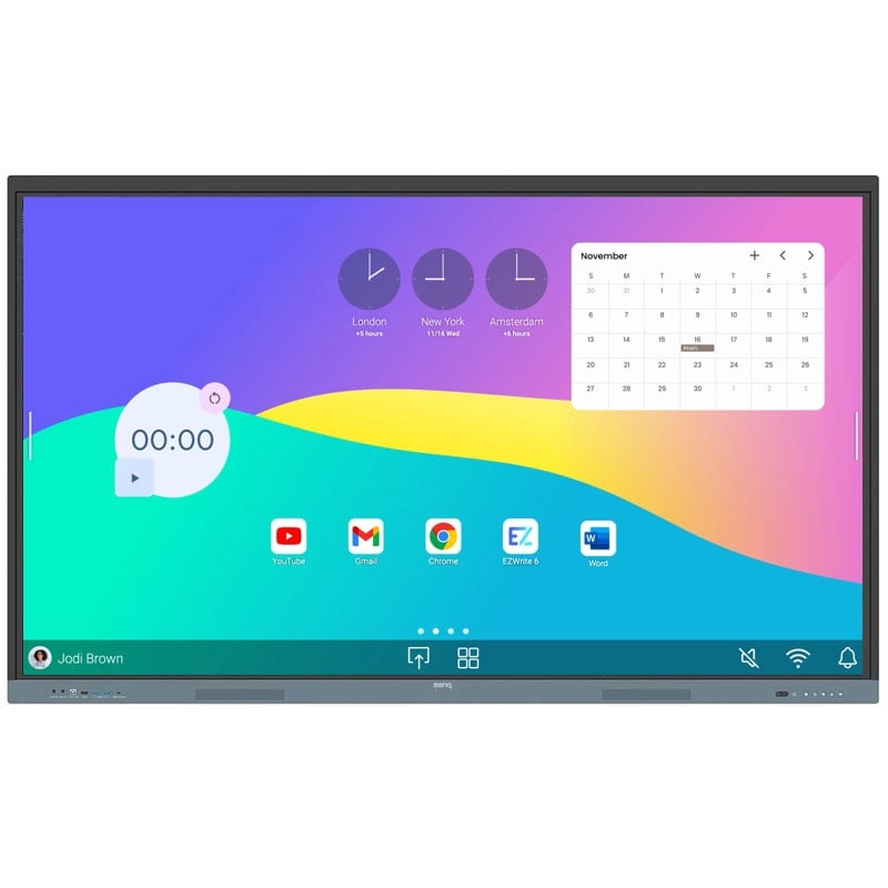 Интерактивная панель BenQ RE7504 дисплей 75" Android 13/8 64Gb (tf582)