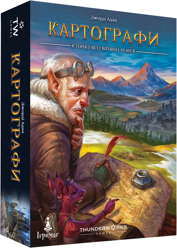 Настільна гра "Картографи Cartographers: A Roll Player Tale" (21239)