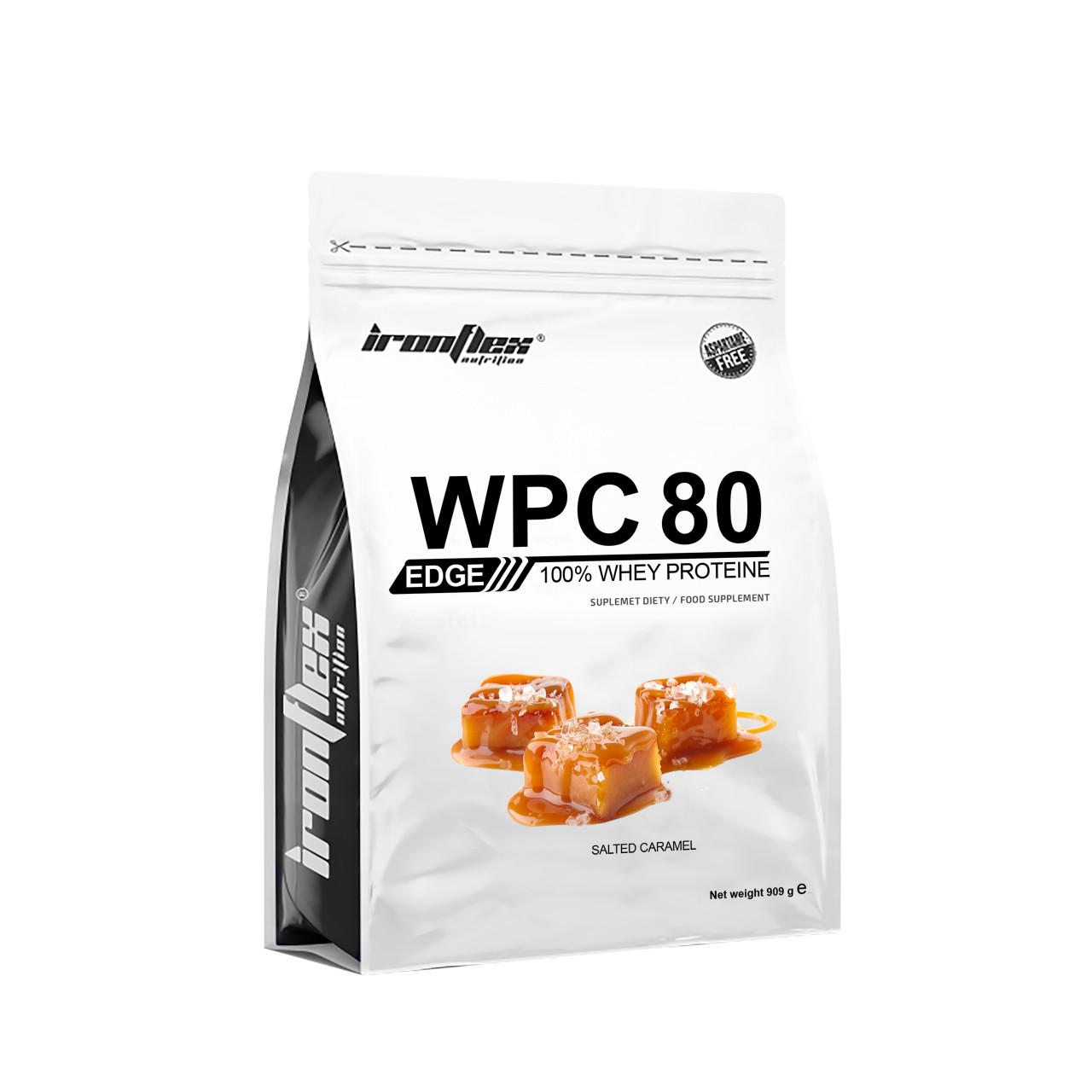 Протеїн IronFlex WPC 80eu Edge 900 г 30 servings Salted caramel