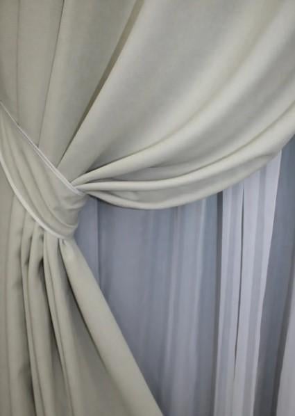 Комплект штор Sparta на люверсах мікровелюр 1,5х2,7 м 2 шт. Світло-сірий (1034ш) - фото 6 Комплект штор Sparta на люверсах мікровелюр 1,5х2,7 м 2 шт. Світло-сірий (1034ш) - фото 6