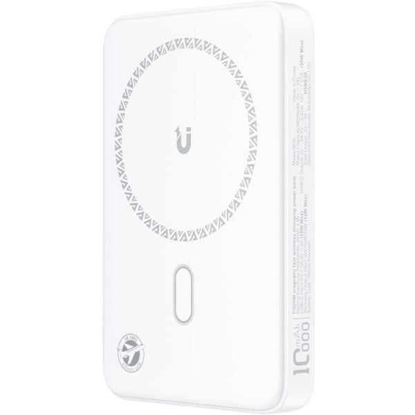 Повербанк Acefast M26 Magnetic Wireless 10000 mAh 20W PD QC 3.0 Qi 15W White (650473)