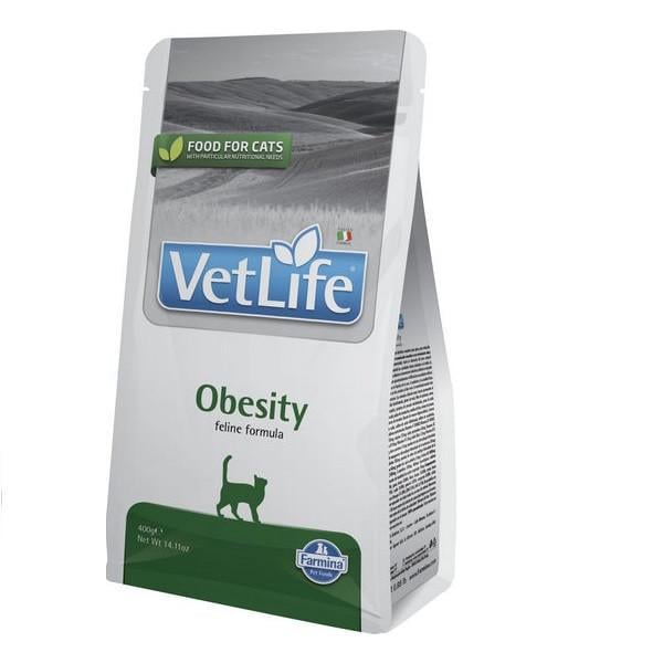 Корм сухой Farmina Vet Life Obesity для кошек диетическое питание для снижения лишнего веса 400 г (2998381544)