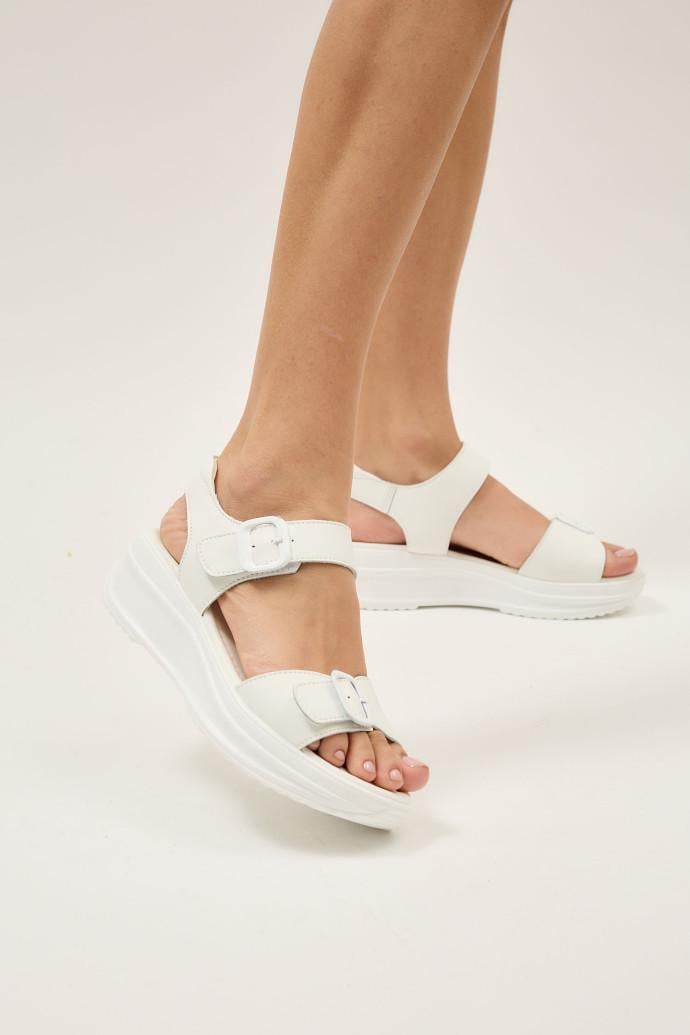 Сандалії жіночі LONZA на платформі р. 38 Білий (198399) - фото 4 Сандалії жіночі LONZA на платформі р. 38 Білий (198399) - фото 4