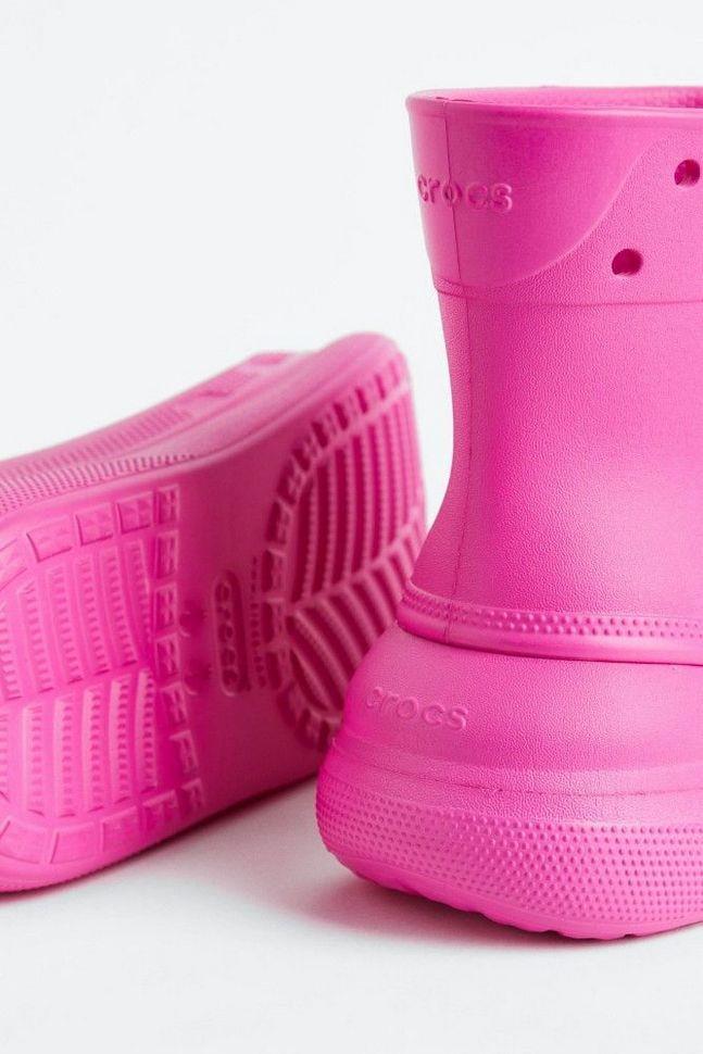 Чоботи жіночі гумові Crocs Crush Rain Boot Juice р. 35 Яскраво-рожевий (20347) - фото 3 Чоботи жіночі гумові Crocs Crush Rain Boot Juice р. 35 Яскраво-рожевий (20347) - фото 3