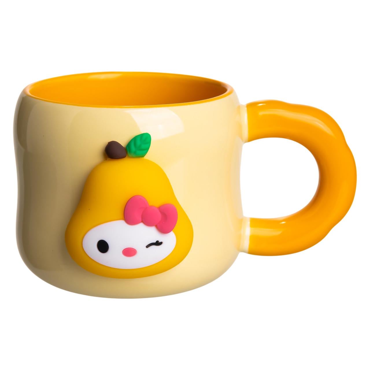 Чашка фарфоровая Light House Груша LG-30199 BEG на магните 400 мл Бежевый (124476)