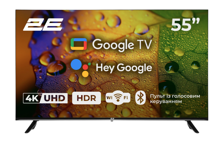 Телевизор 2E 55A07K Google TV SmartTV DLED (26449327)