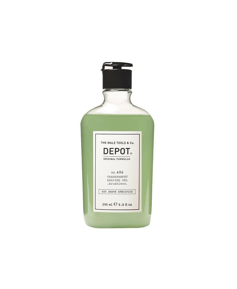Гель прозрачный для бритья Depot 100 мл (406)