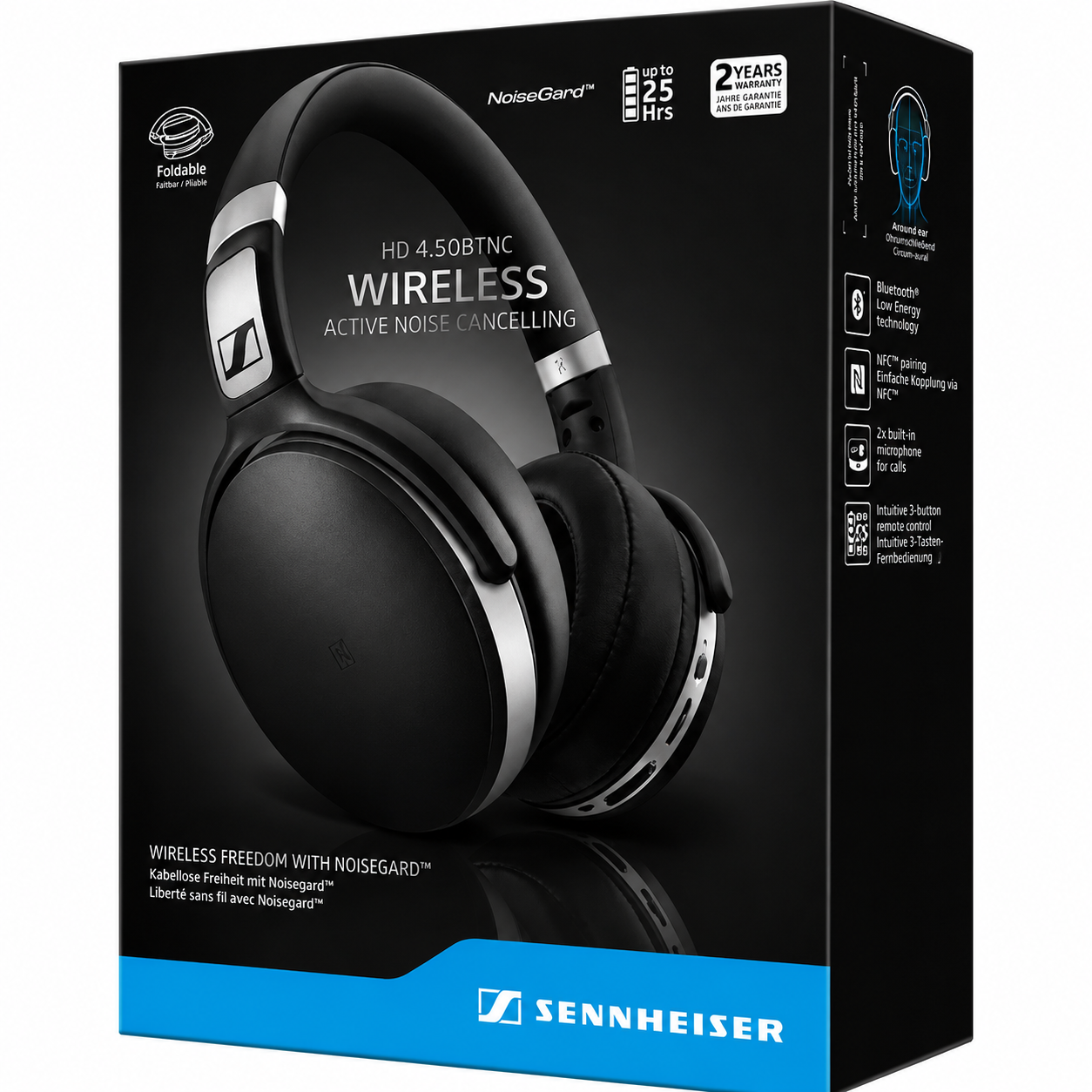 Наушники накладные Sennheiser HD 4.50BTNC (1015-287-00)