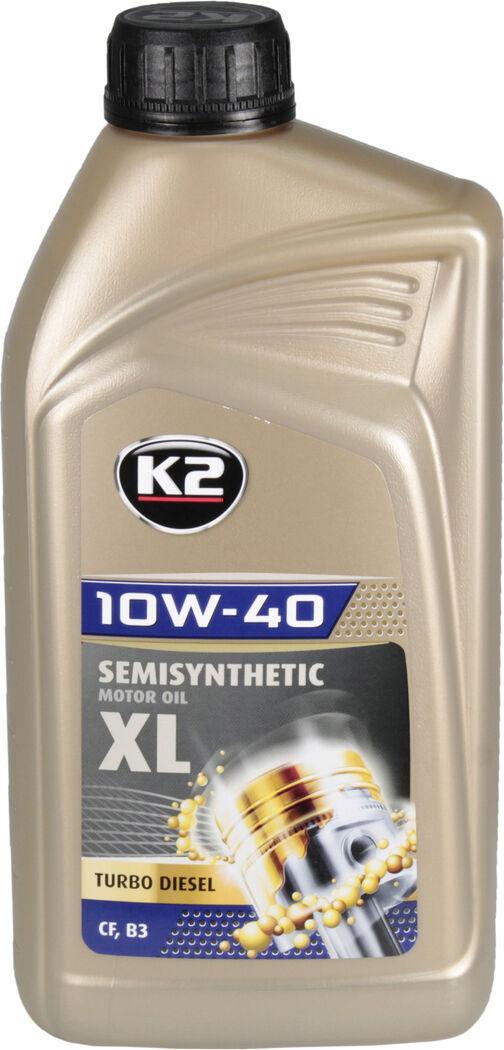 Моторне мастило K2 Xl Turbo Diesel Sl/cf O2051e дизель 10W-40 1 л (1401296)