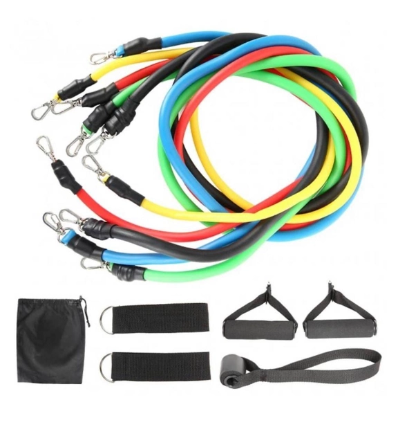 Набор для тренировок Push Up эспандер с колесом Фитнес (13932500)