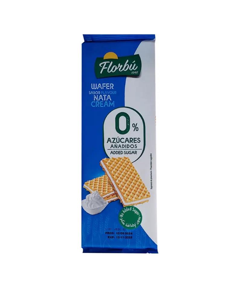 Вафли Florbu Wafer Sabor Flavour Nata Cream 0% Azucares без сахара 150 г Вафли Florbu Wafer Sabor Flavour Nata Cream 0% Azucares без сахара 150 г