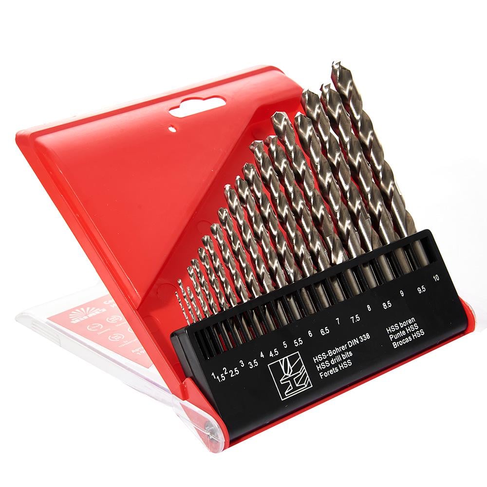 Набор сверл по металлу Vitals Master Vitals Master HSS 4341 1/10 мм 19 шт. (26768232)