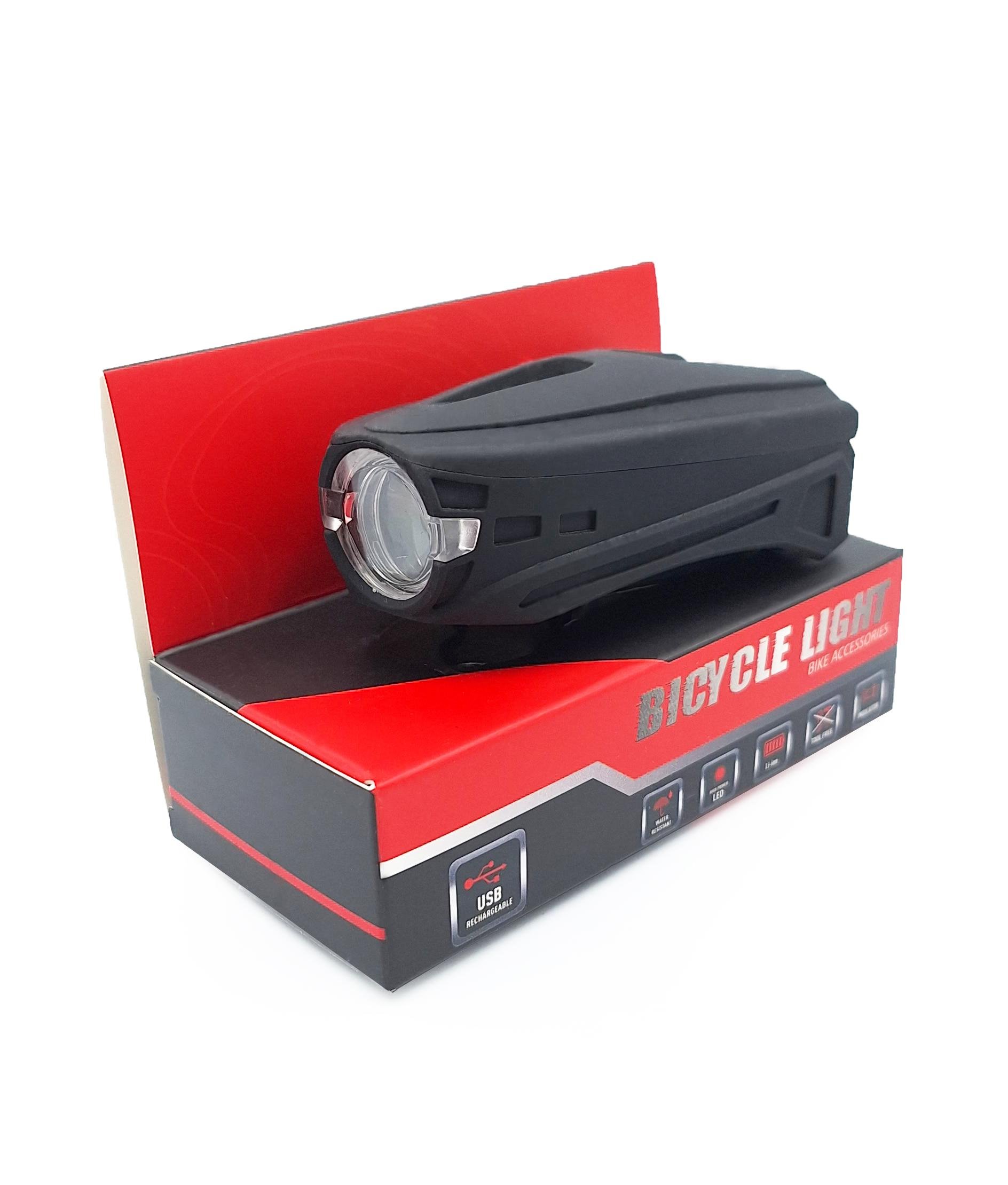 Фара велосипедная передняя Bautech 1597 USB 450 Лм (G0000307)