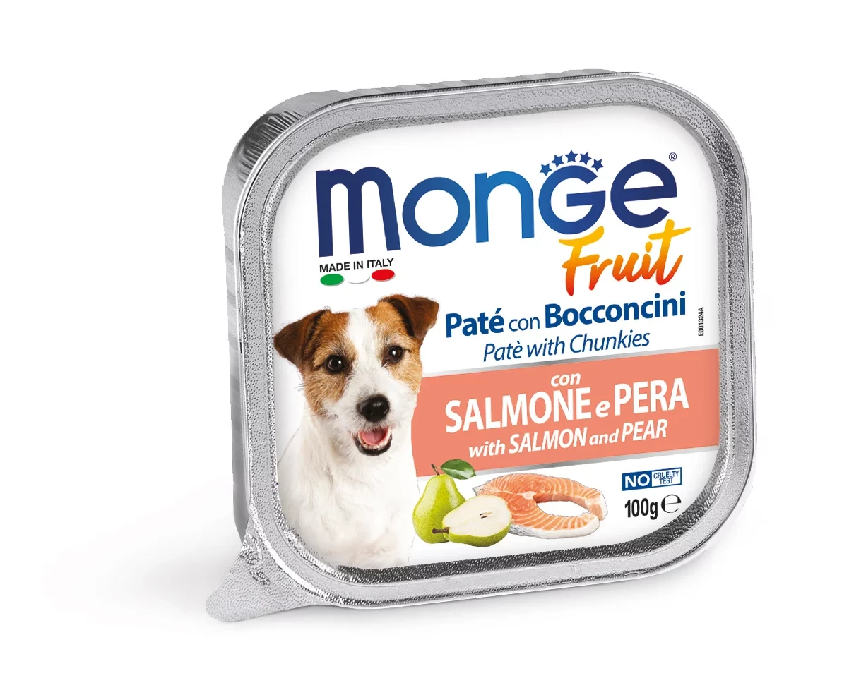 Корм для собак Monge dog Fruit Лосось із грушею 100 г (8009480094700240)