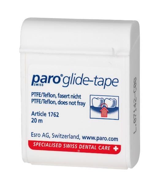 Зубная лента флос тефлоновая paro® Glide-Tape 20 м (445)