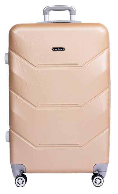 Валіза Carbon 147A L Шампань (f8f72945a04be1dac692e1cda953560f)
