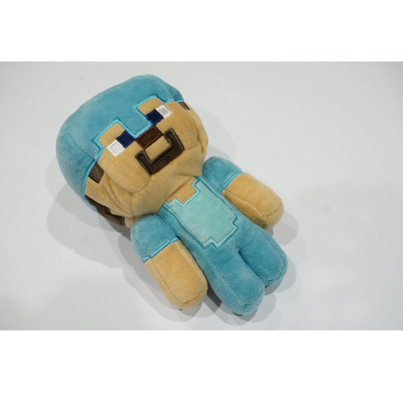 Мягкая игрушка плюшевая Стив в алмазной броне из игры Minecraft 20 см (2579221971) - фото 5 Мягкая игрушка плюшевая Стив в алмазной броне из игры Minecraft 20 см (2579221971) - фото 5