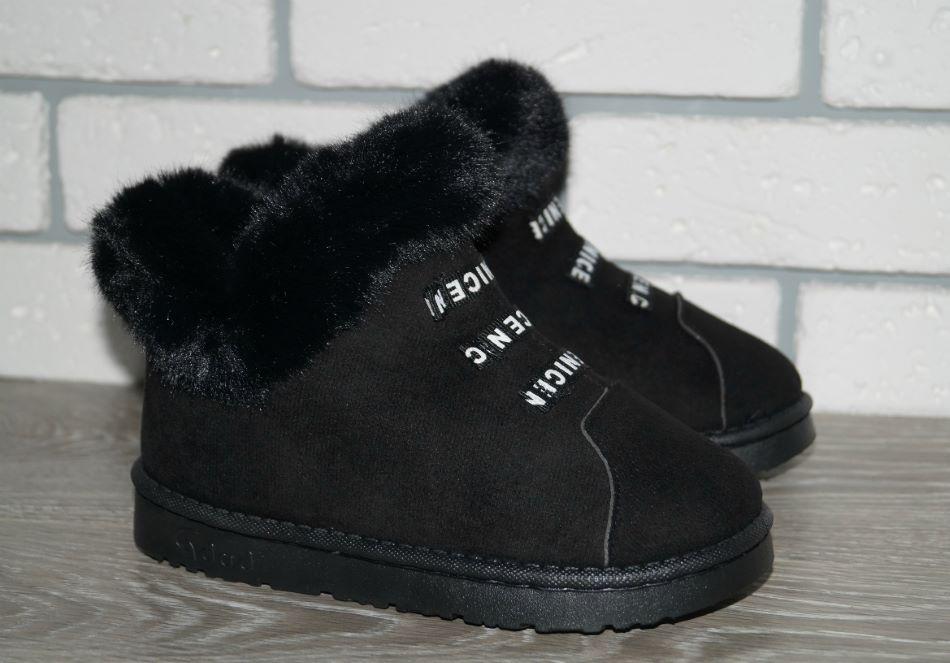 Угги детские зимние Luchshie р. 29 19 см Черный (30515-29)
