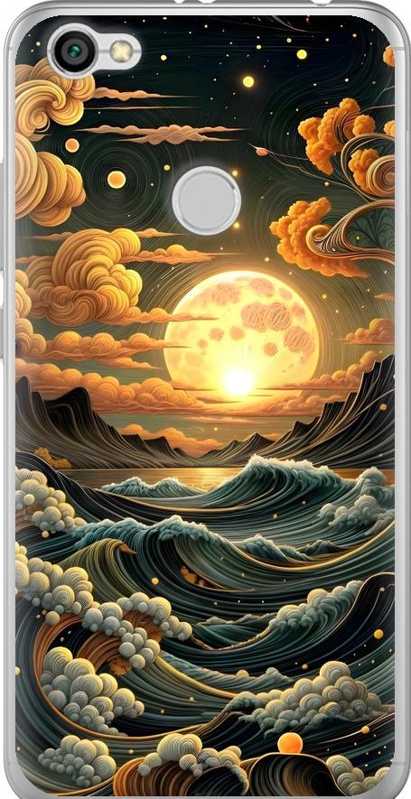 Чехол на Xiaomi Redmi Note 5A Prime Арт волны (6332t-1063-42517) Чехол на Xiaomi Redmi Note 5A Prime Арт волны (6332t-1063-42517)