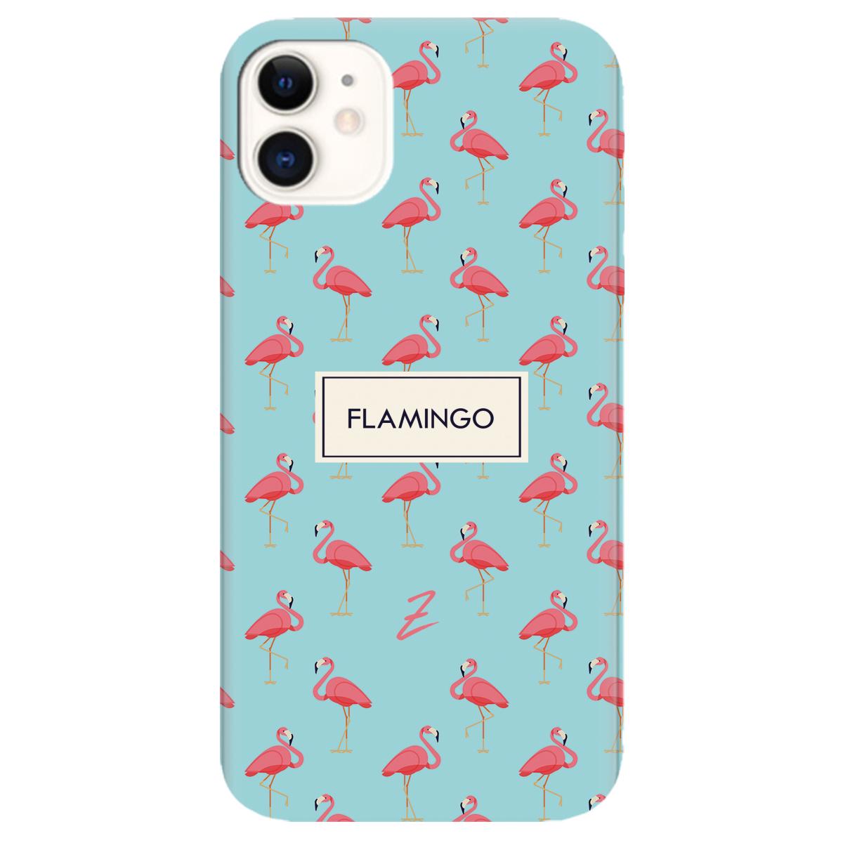 Силіконовий чохол Zorrov для Apple iPhone 11 Pink Flamingo (12130050146071948)