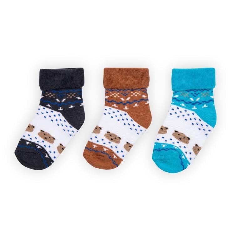 Носки детские для мальчика Gabbi махровые NSМ-623 р. 8-10 6 пар (90623)