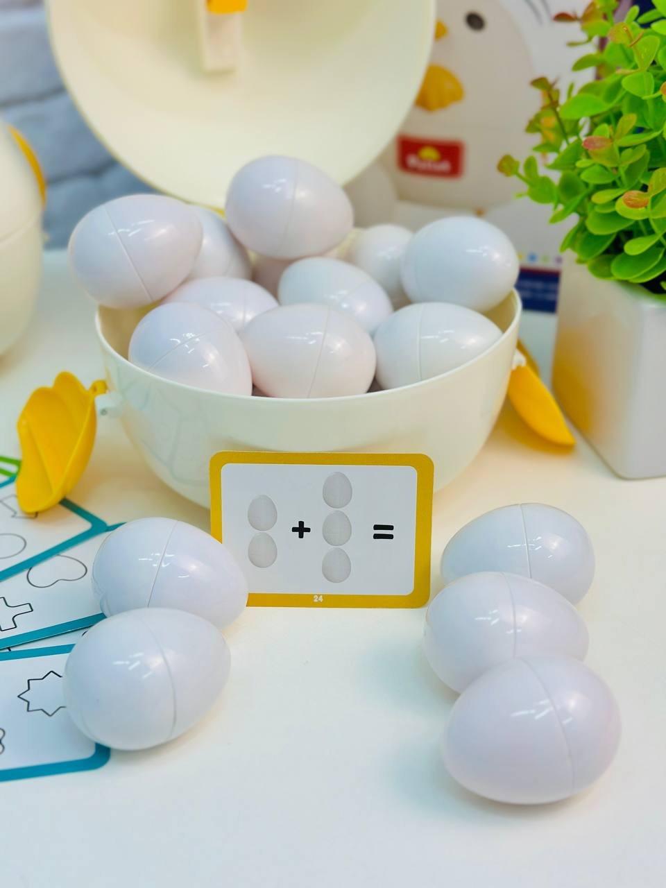 Сортер Монтессори 3Д Цыпленок/яйца/геометрические фигуры и цвета (2772549431) - фото 5 Сортер Монтессори 3Д Цыпленок/яйца/геометрические фигуры и цвета (2772549431) - фото 5