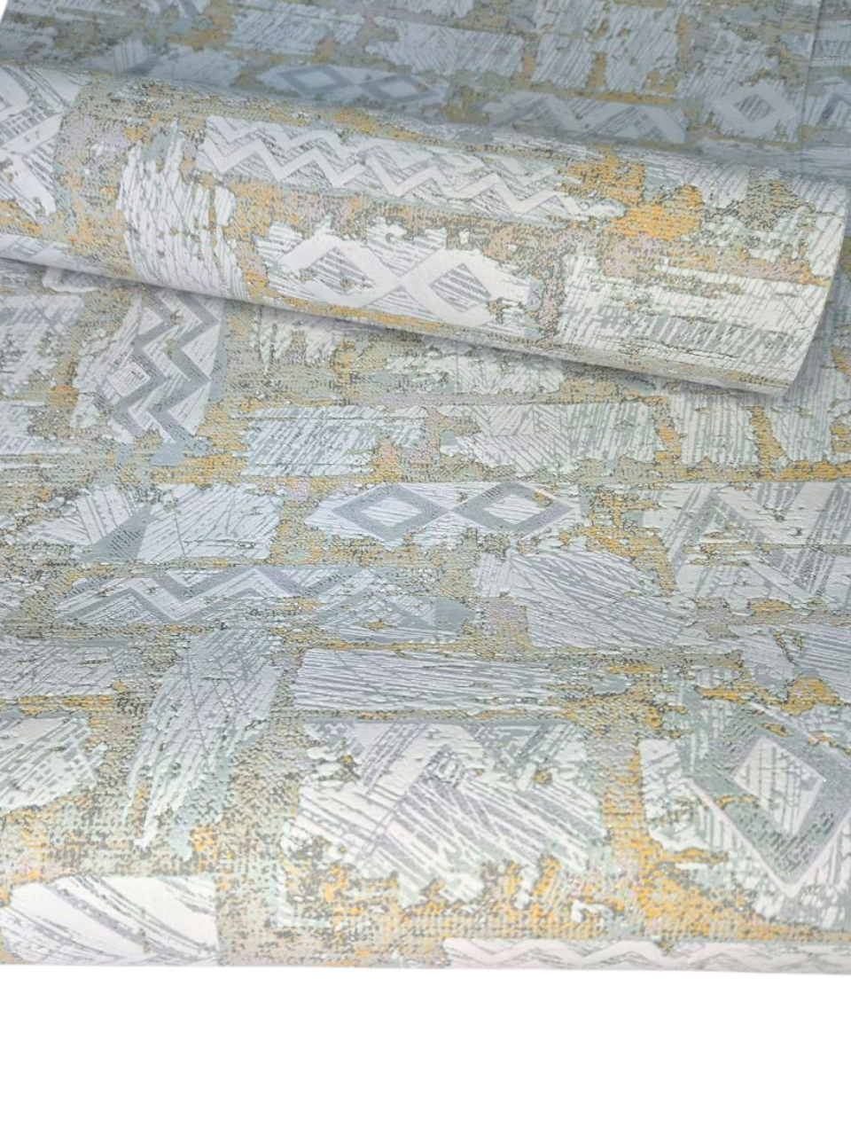 Шпалери вінілові 5748-03 з етнічним орнаментом для вітальні/кухні/коридору 10x0,53 м Зеленувато-бежевий (2560600471) - фото 5 Шпалери вінілові 5748-03 з етнічним орнаментом для вітальні/кухні/коридору 10x0,53 м Зеленувато-бежевий (2560600471) - фото 5
