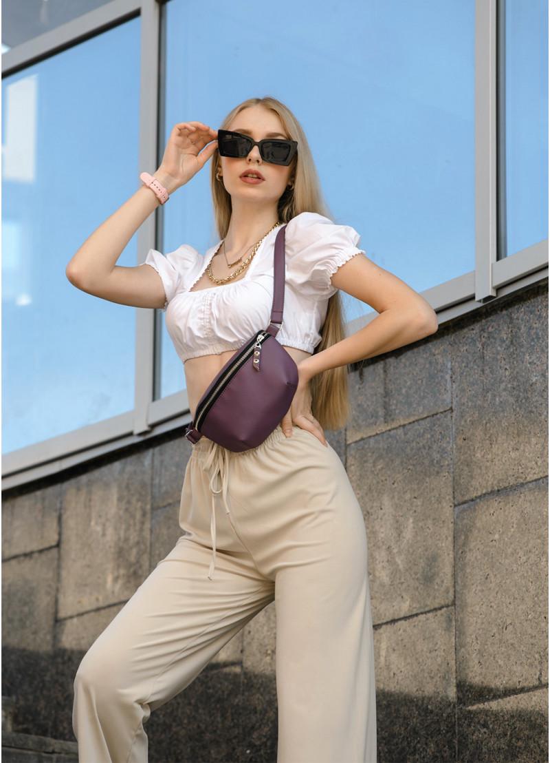 Сумка на пояс Sambag Polo SQS Фиолетовый (10941)