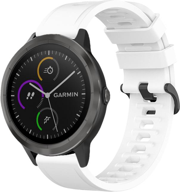 Ремешок Convex для Garmin Vivoactive 3 White 20 мм (18462)